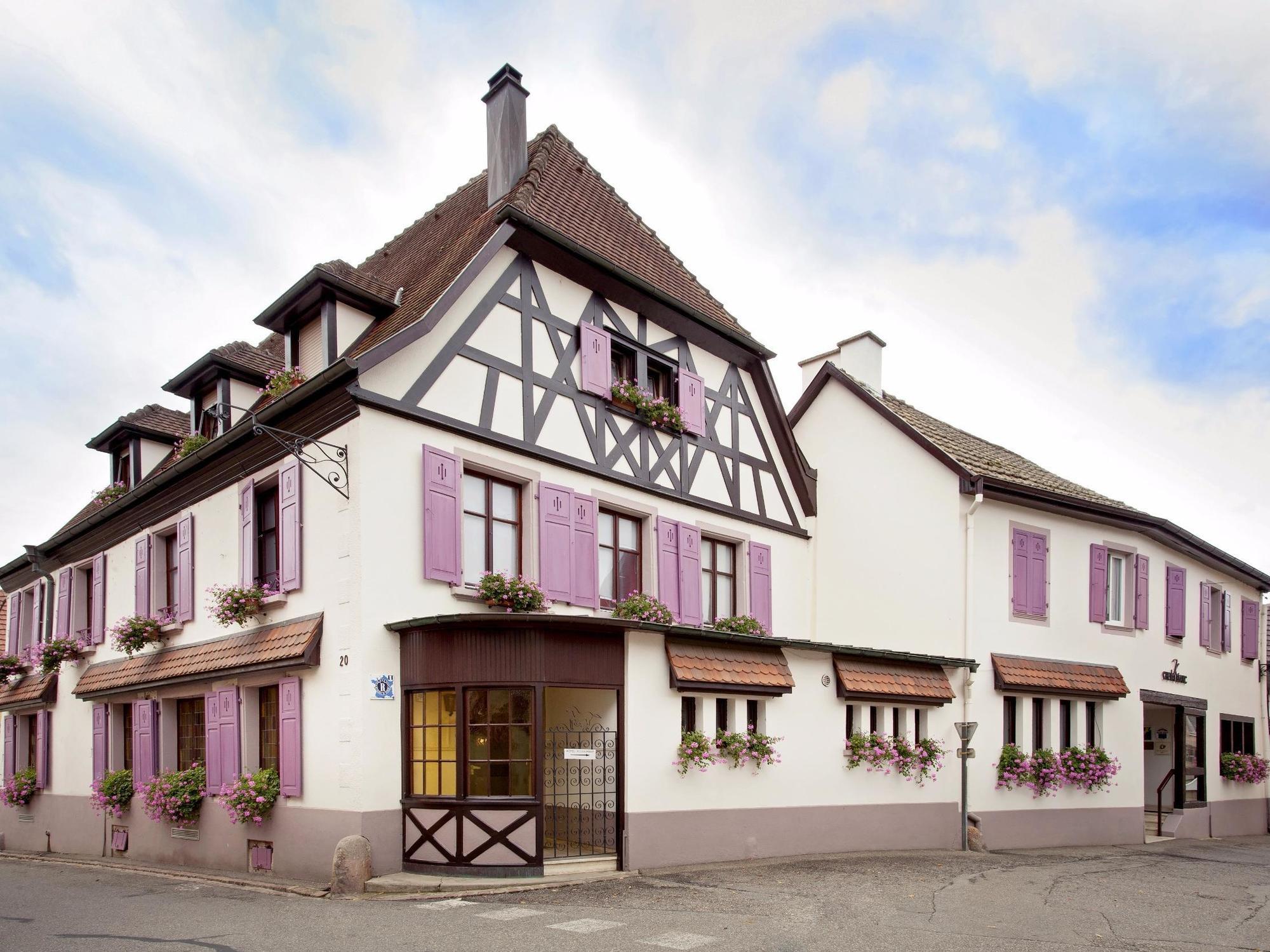 Auberge Du Cheval Blanc Depuis 1785 Westhalten ภายนอก รูปภาพ